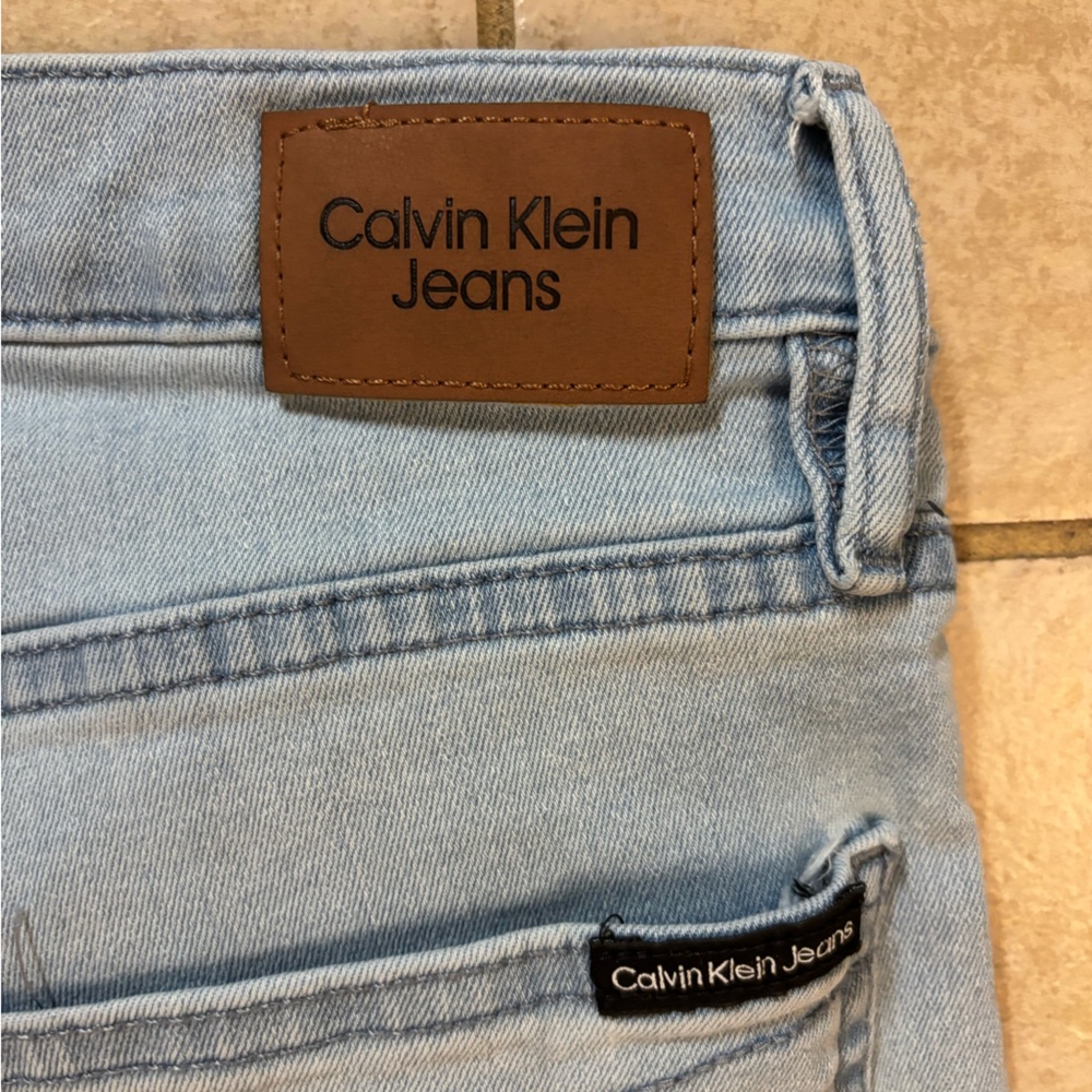 Calvin Klein women’s high waisted skinny light blue jeans size 6 - Picture 7 of 9